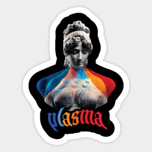 Plasma Stasis Quo Sticker